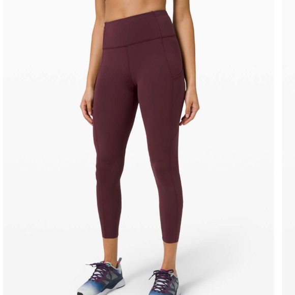 Lululemon Fast and Free Tight II 25" *Non-Reflective Nulux Size 14 - Picture 1 of 10